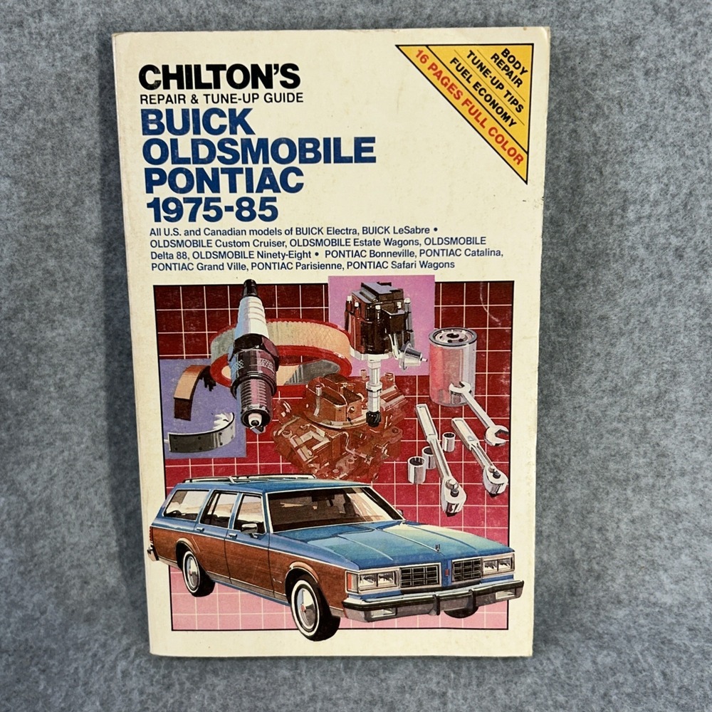 Buick Oldsmobile Pontiac 1975-85 Chilton Repair Guide Manual 7308 OS